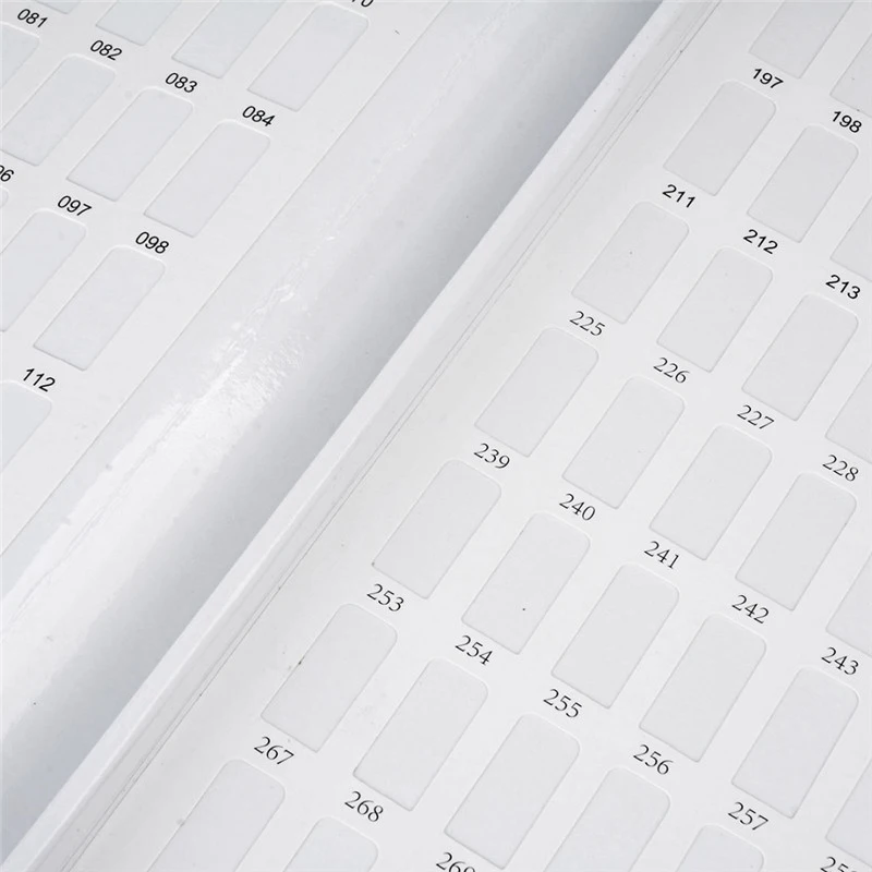 308 цветов советы для дизайна ногтей Дисплей книга диаграмма дисплей доска