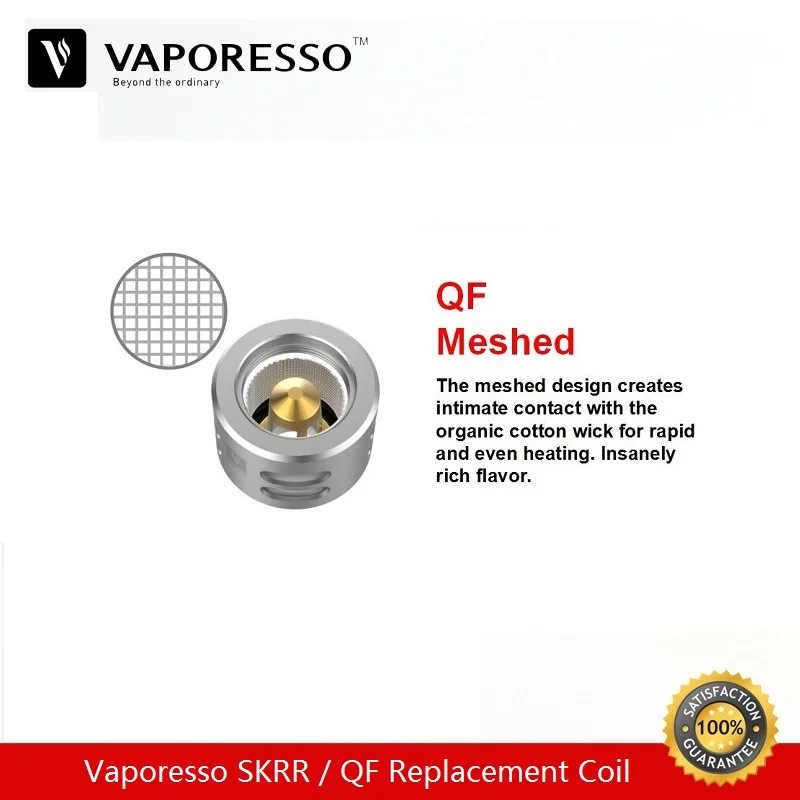 3 шт./лот Vaporesso SKRR сменная катушка для роскошного комплекта Vape Танк QF полоса 0.15ohm