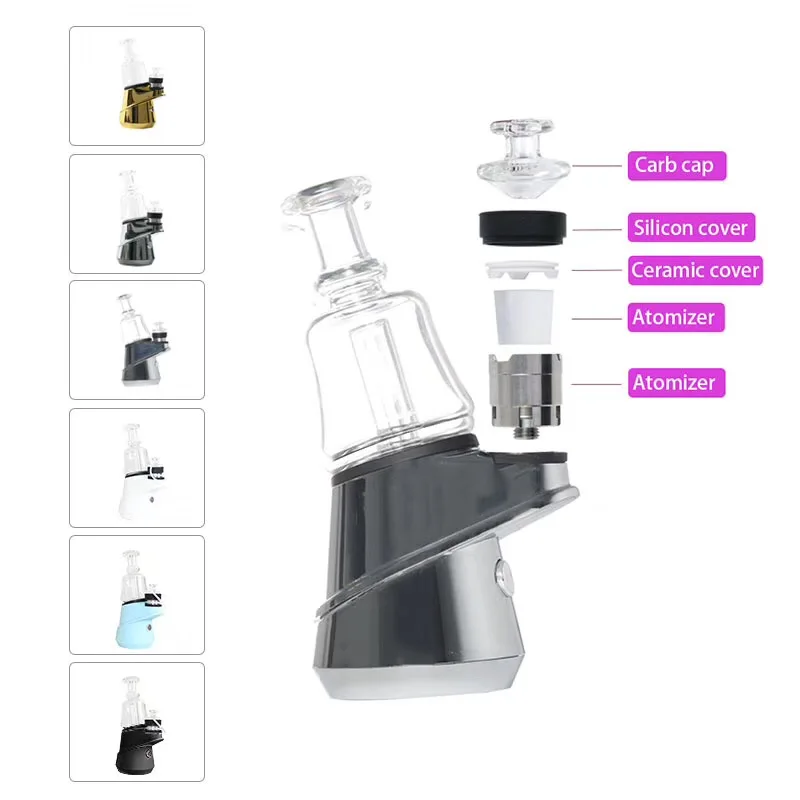 Оригинальный G9 SOC Электрический Dab Rig Enail Kit 2600 мАч контроль температуры концентрат