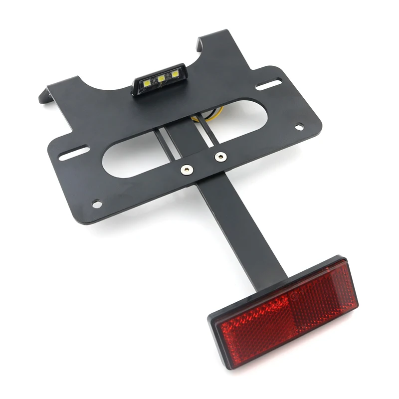 Для Suzuki GSXR1000 GSX-R 1000 K5 K7 2005-2008 Tail Tidy Fender Eliminator Kit номерной знак держатель Кронштейн черный 1 комплект