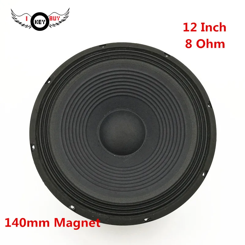 2021 New 12 Inch 8 Ohm Cloth Edge Full Frequency Woofer Speaker 305MM Thread Paper Cone Subwoofer Speaker for Home KTV Stage