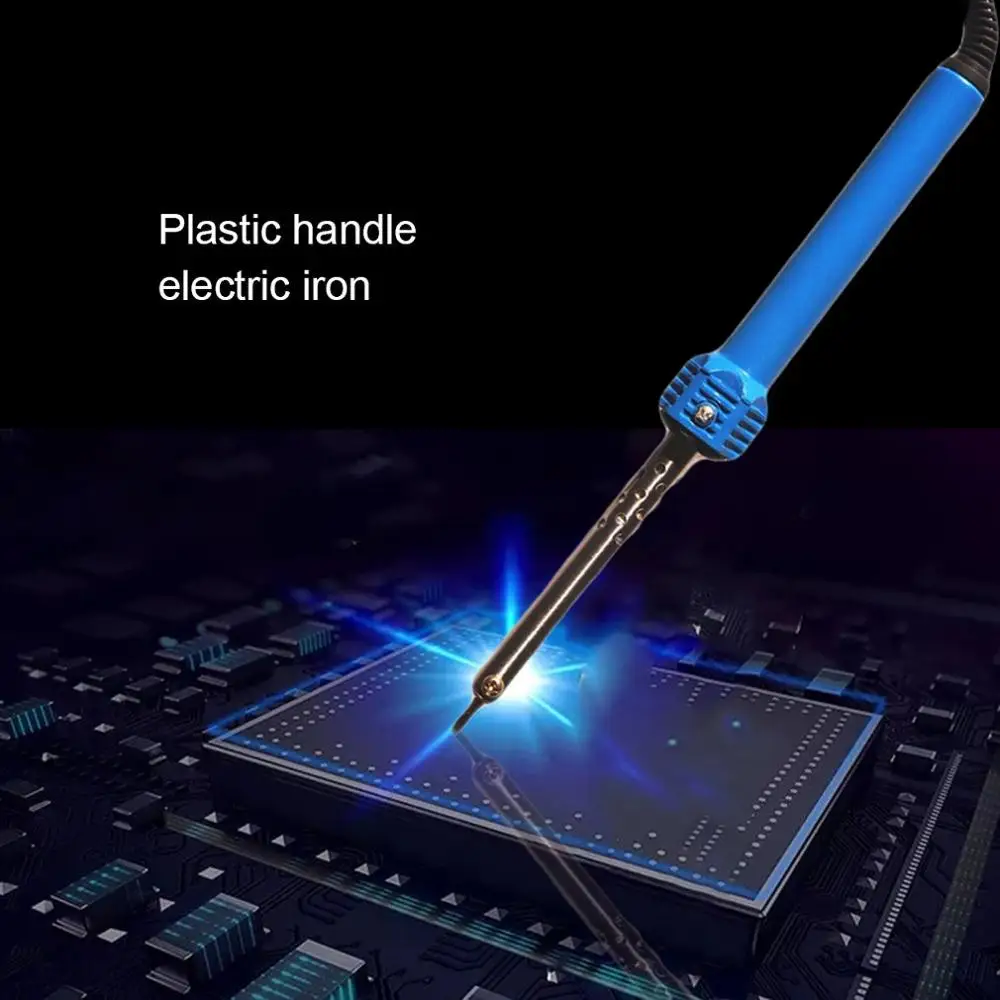 220 В 30 Вт евро манометр с пластиковой ручкой Электрический паяльник внешний