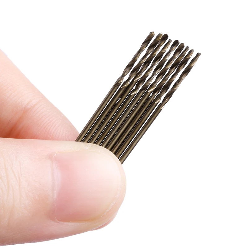 10 шт. спиральные кобальтовые сверла из быстрорежущей стали с треугольным