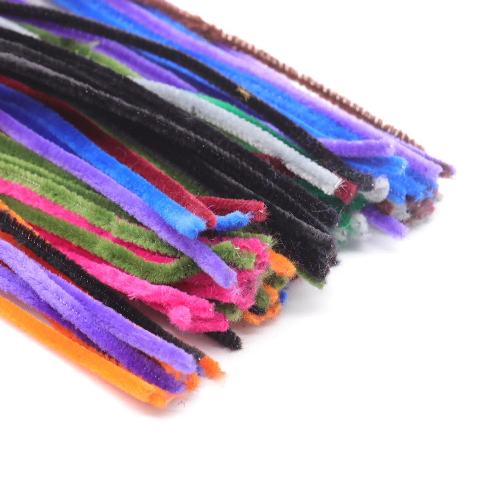 100 шт. проволока для поделок синельная ручная работа цветная шерсть корневой верх