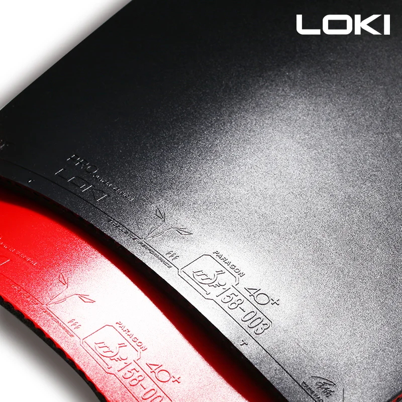 

LOKI T3 ITTF Approved Carbo Sponge Table Tennis Rubber Pips-in Hard Non-sticky Speed Pingpong Rubber for Fast Attack