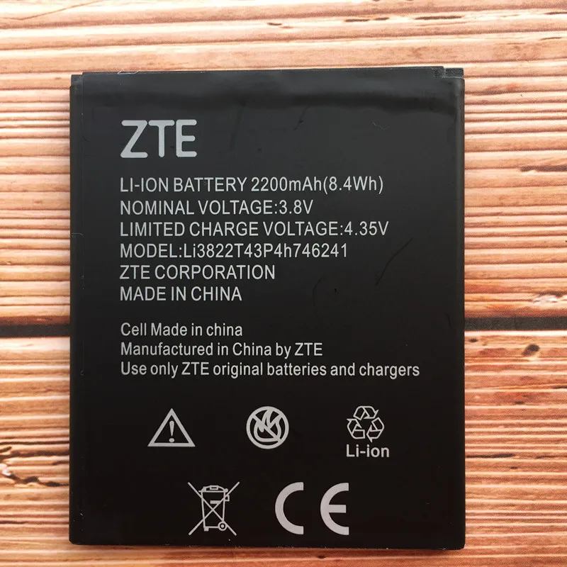 Аккумулятор Li3822T43P4h746241 для ZTE Blade L4 Pro A465 A475 TWM Amazing X3s A315 аккумулятор 2200 мАч|battery