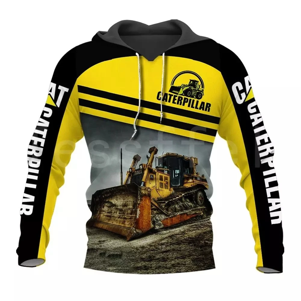 

Excavator Equipment Worker Machine Fashion Tracksuit Casual Unisex 3D Printed Zip Hoodies/Sweatshirts/Jacket Lounge Wear