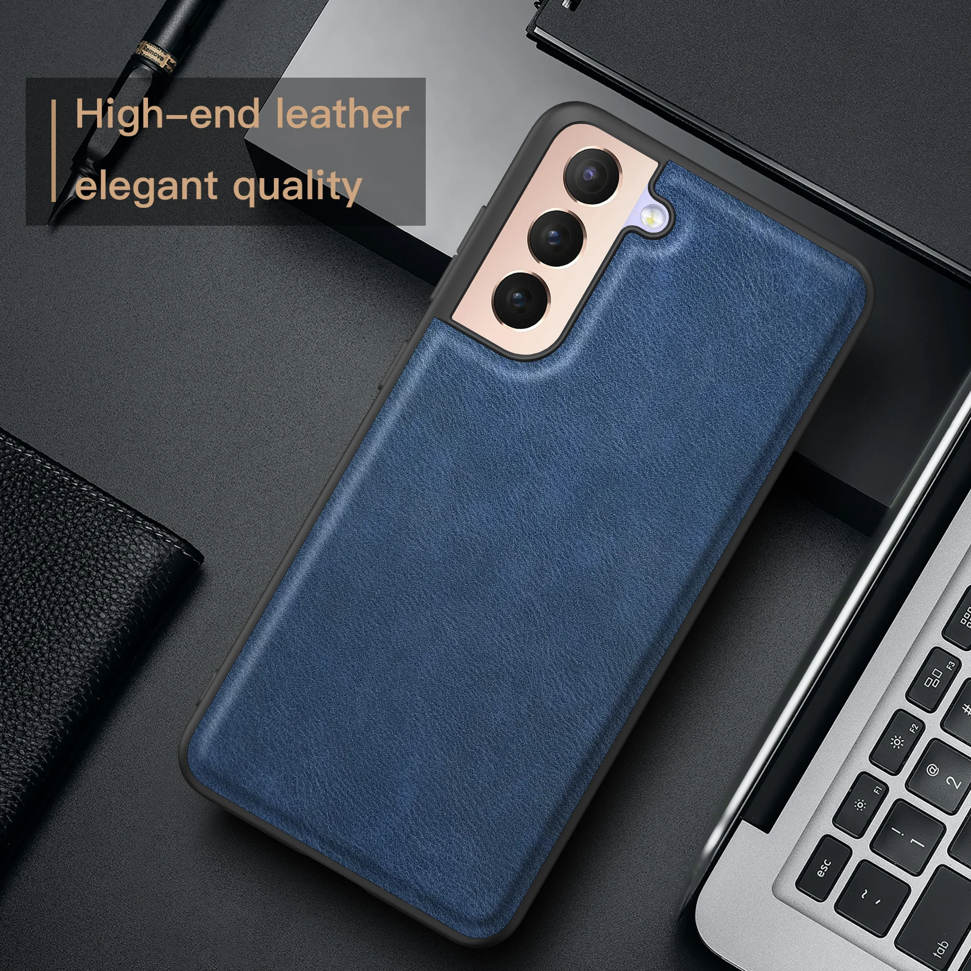 

Case for Samsung Galaxy S21 FE luxury Vintage Leather skin capa with Slot phone cover for Samsung Galaxy S21 FE anti drop cases
