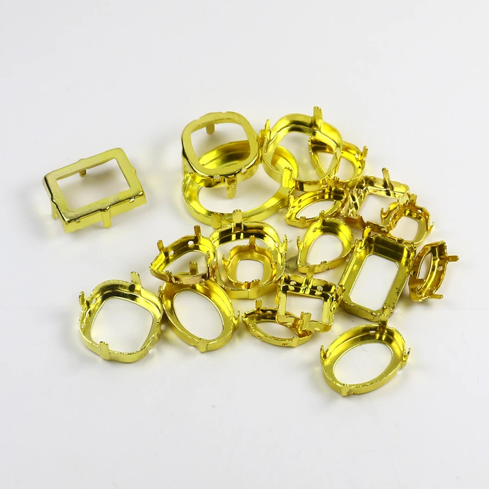 50 шт. конский глаз для вышивания различные формы|Бусины одежды| |