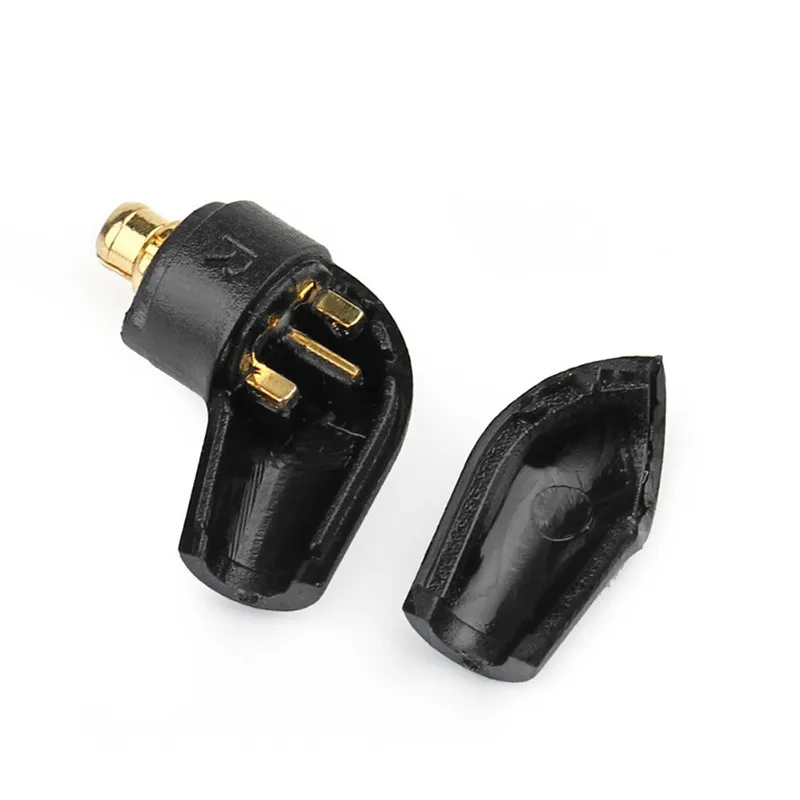 Earphone Pin Adapter 135 Degree For MMCX ER4 XR SR ER4SR ER4XR SE315 SE535 UE900 Solder Wire Plug Connector High Quality PC