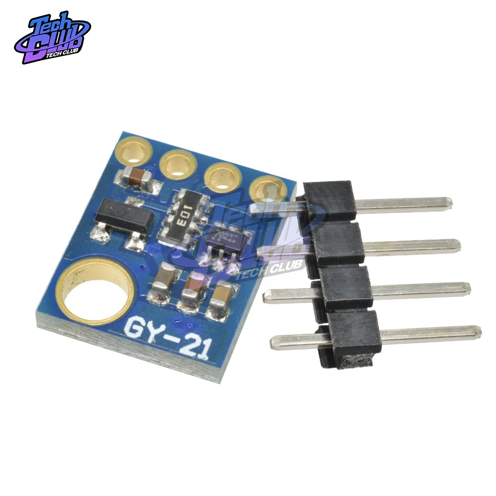 Цифровой модуль индикатора температуры и влажности GY 21 HTU21D IIC/I2C для