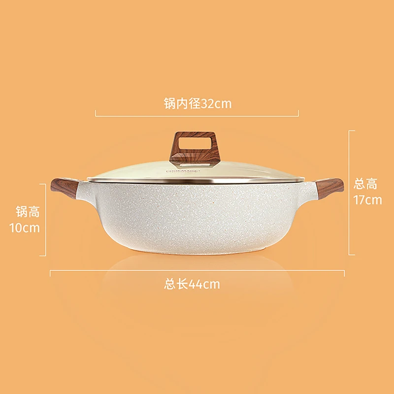 Shabu газовая индукционная плита горячий горшок разделенная Китайская