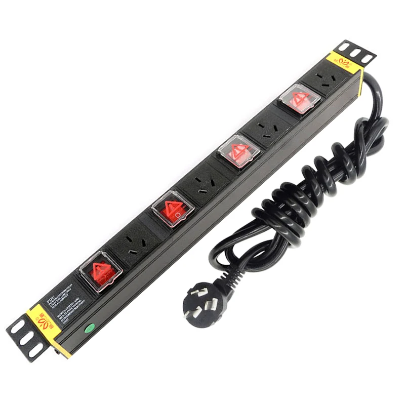 Штепсельная Вилка стандарта Австралии многофункциональный удлинитель PDU с