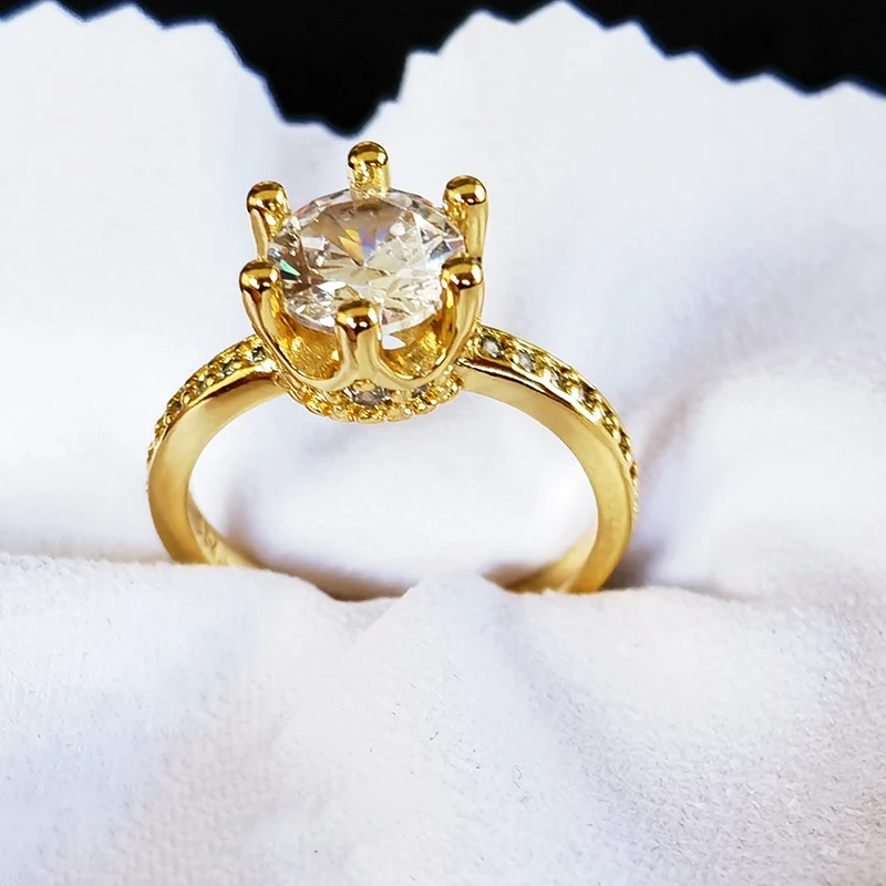 Модное винтажное кольцо MYBEBOA из стерлингового серебра 925 пробы золотого цвета