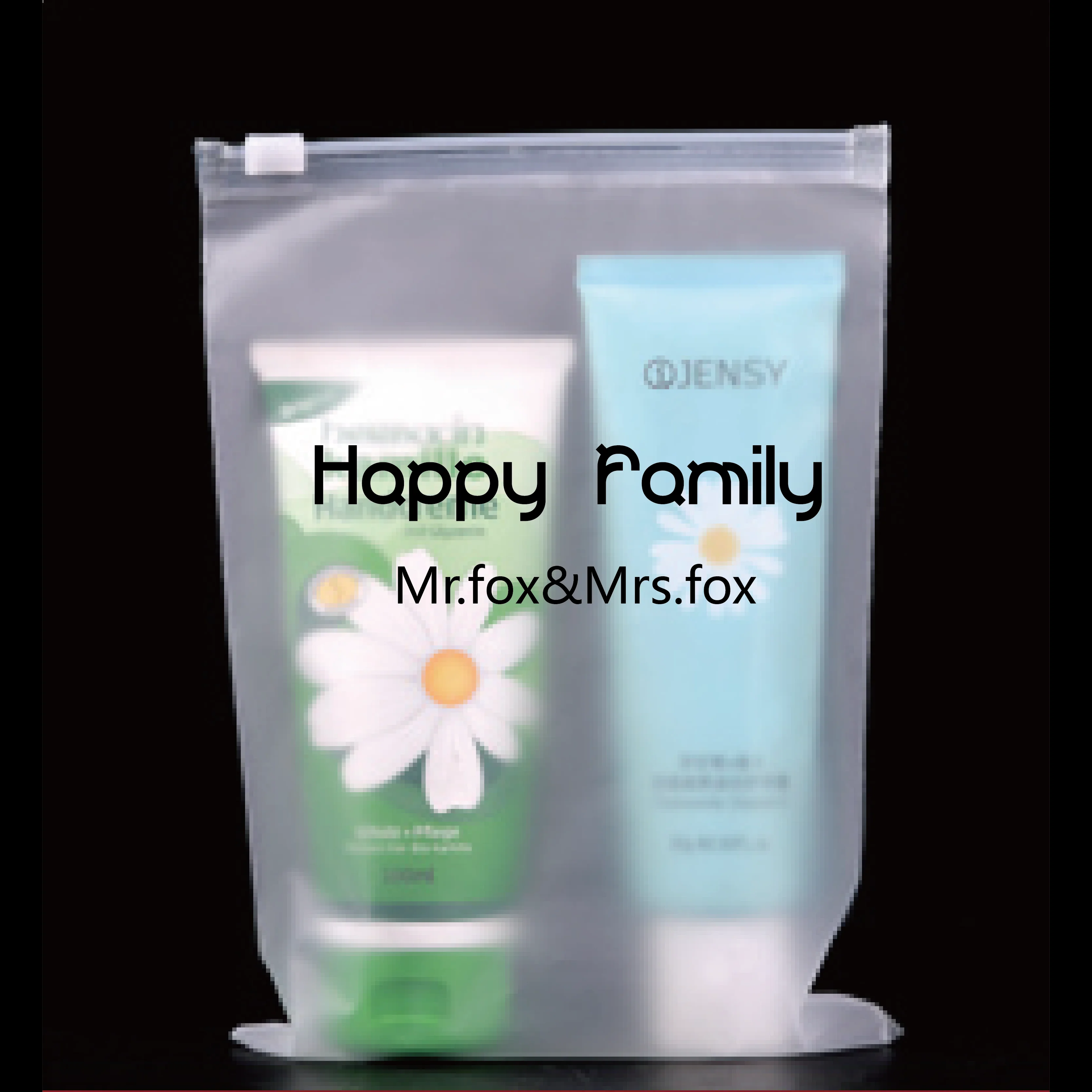 Пластиковая упаковка для одежды 50 шт. матовый замок на молнии путешествий