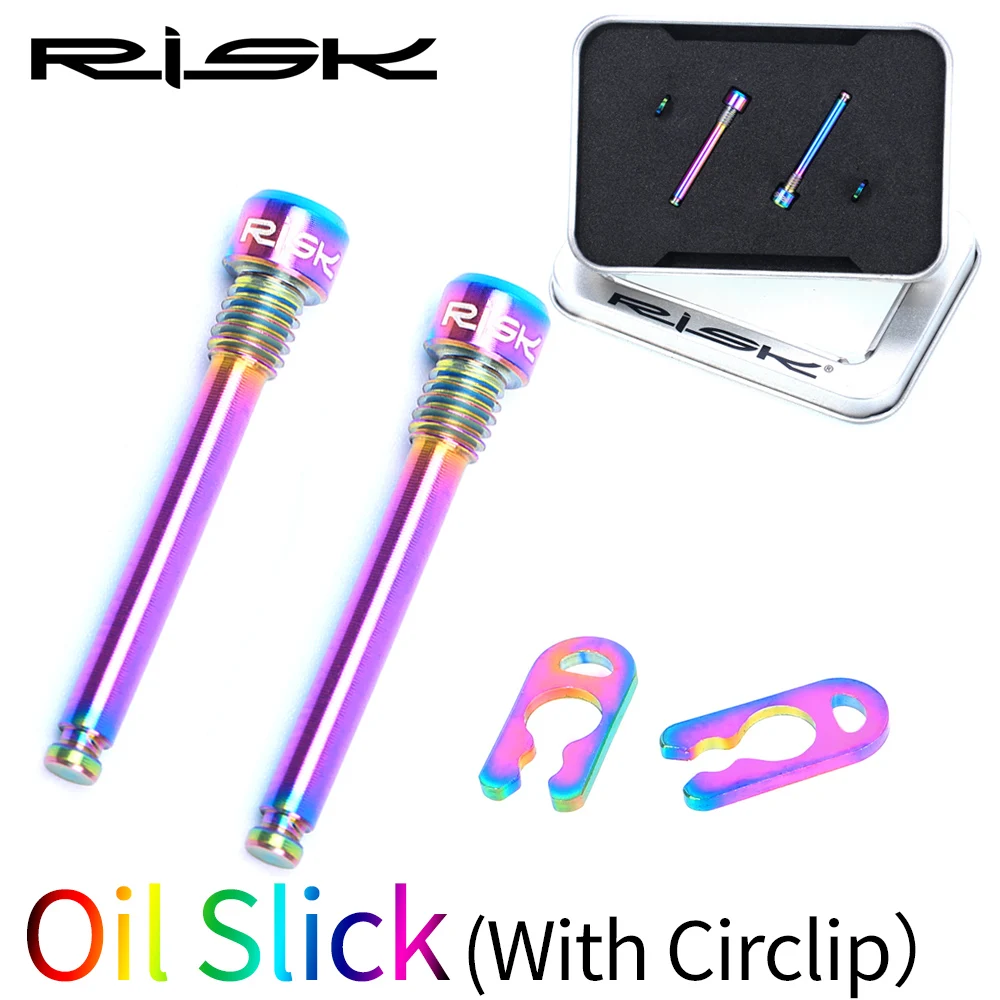 2 шт. RISK titanium M4x26mm болты суппорта сверхлегкие велосипедные масляные дисковые