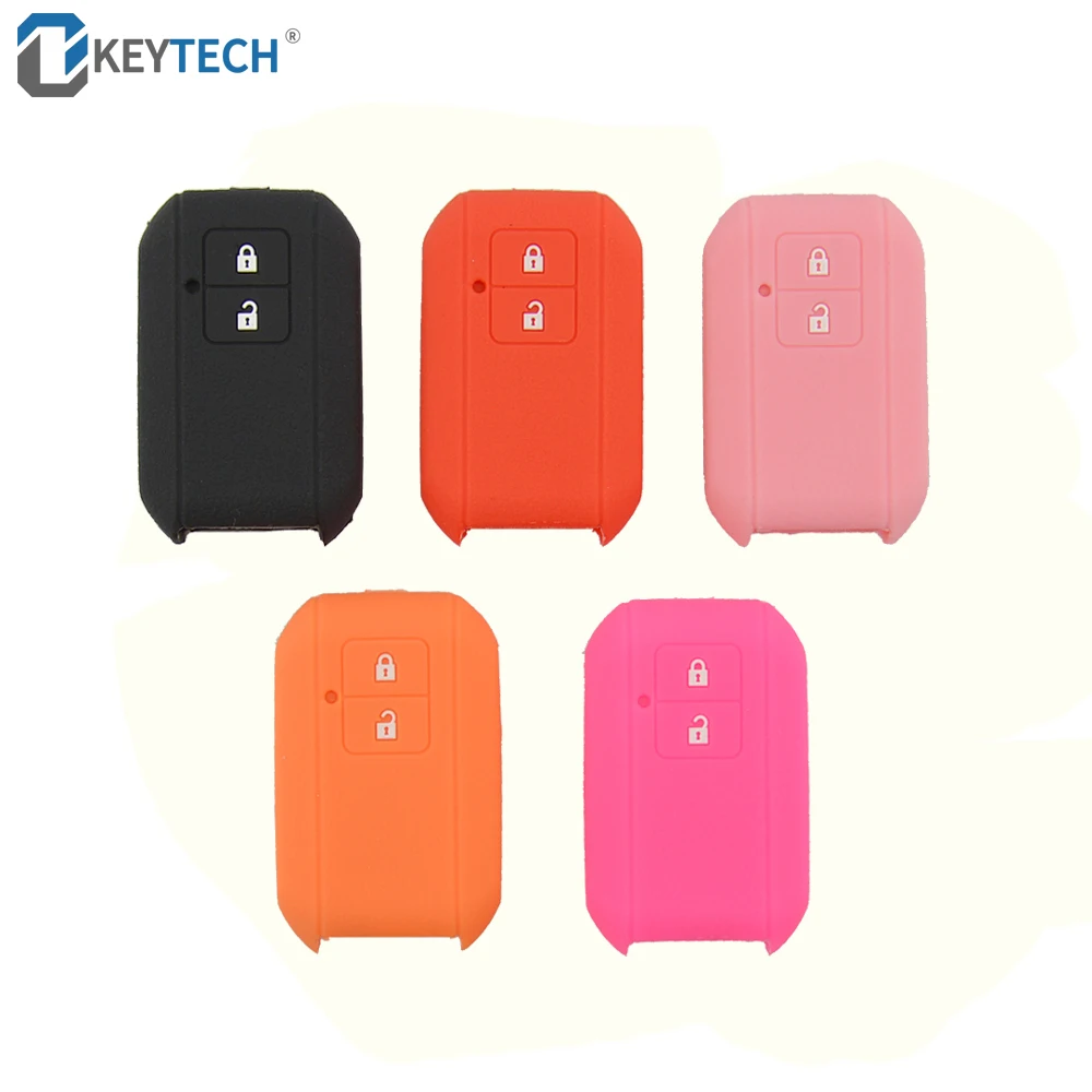 OkeyTech силиконовый резиновый чехол для автомобильного ключа Suzuki Swift 2017 2018 мягкий