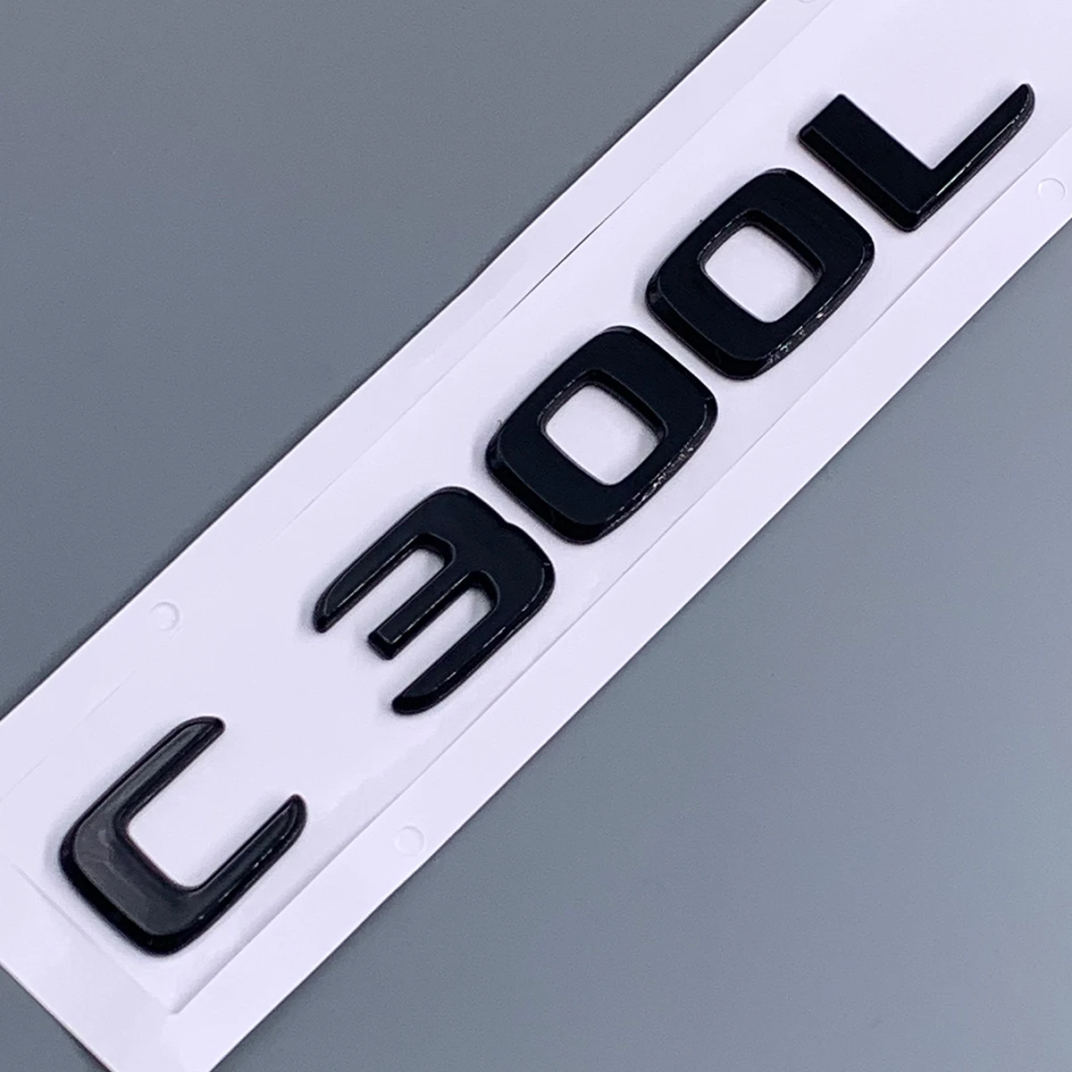 Оригинальный размер 1:1 эмблема заднего хвоста автомобиля с номером буквы стикер