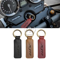 for yamaha xjr400 xjr1300 xjr 400 1300 motorcycle keychain cowhide key ring
