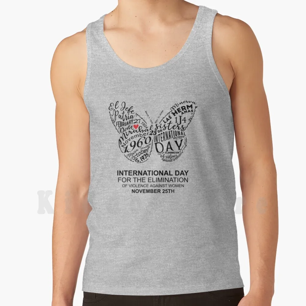 

Майки для сестер мирабол-Международный день против насилия, безрукавные майки для сестер