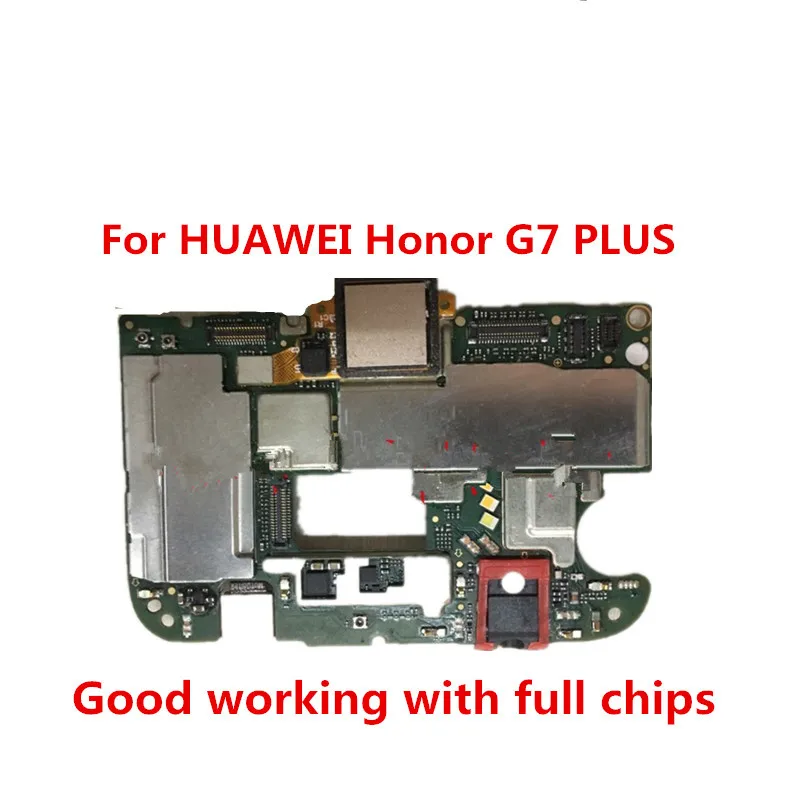 Материнская плата для HUAWEI Honor G7 PLUS 2 Гб ОЗУ 16 ПЗУ разблокированная оригинальная