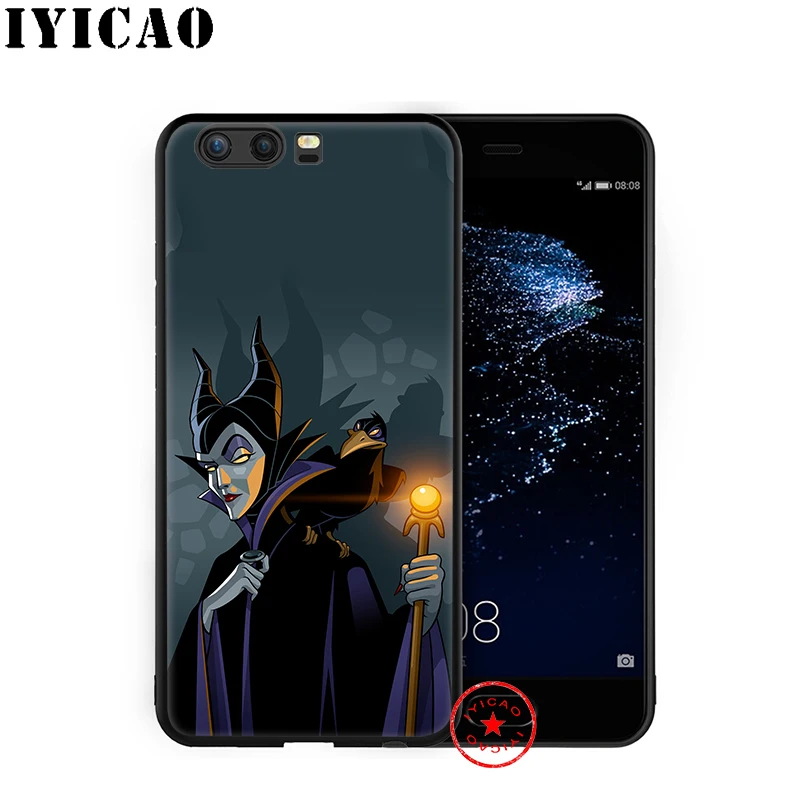 IYICAO Maleficent пленка мягкий чехол для huawei P30 P20 P10 P9 P8 2017 2016 2015 P Smart Z Plus 2019 mate 20 10 Lite Pro Mini |