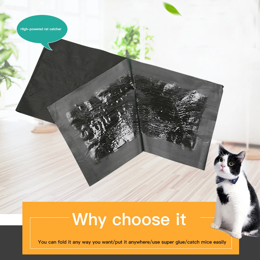 1 2 м Мышь против грызунов нового дизайна клей ловушка для крыс доска мышей убийца