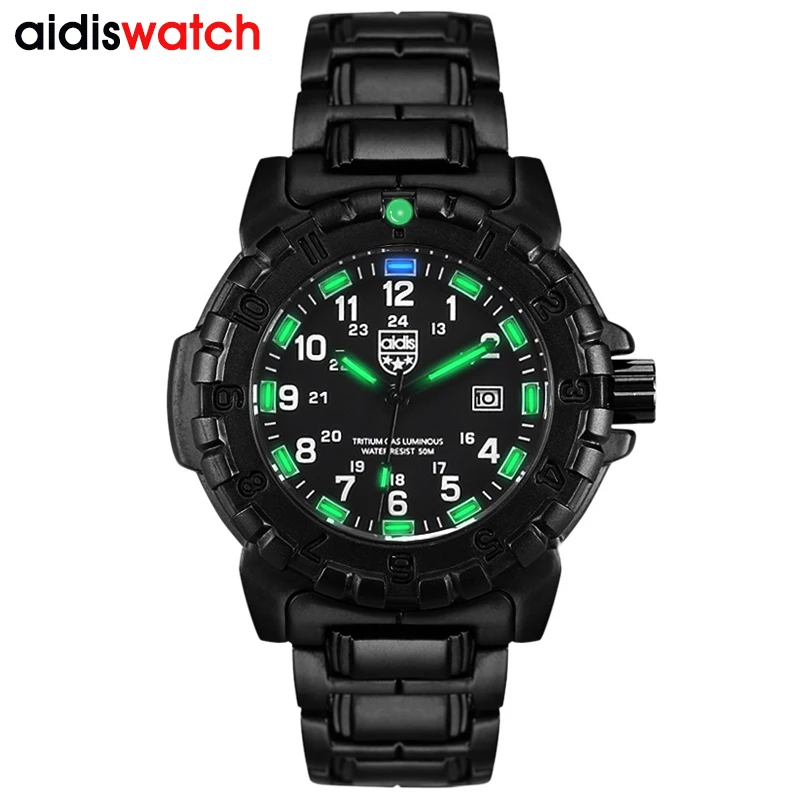 

Men Military Watch 50m Waterproof Wristwatch LED Quartz Clock Sport Watch Male relogios masculino Sport Watch Men S Shock