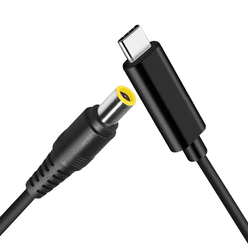 

JORINDO Type-C Male Charging Cable for DC 7.9X5.5mm Round Port Laptop Plug PD Fast Charging Cable Type-C to 7955 Power Cord