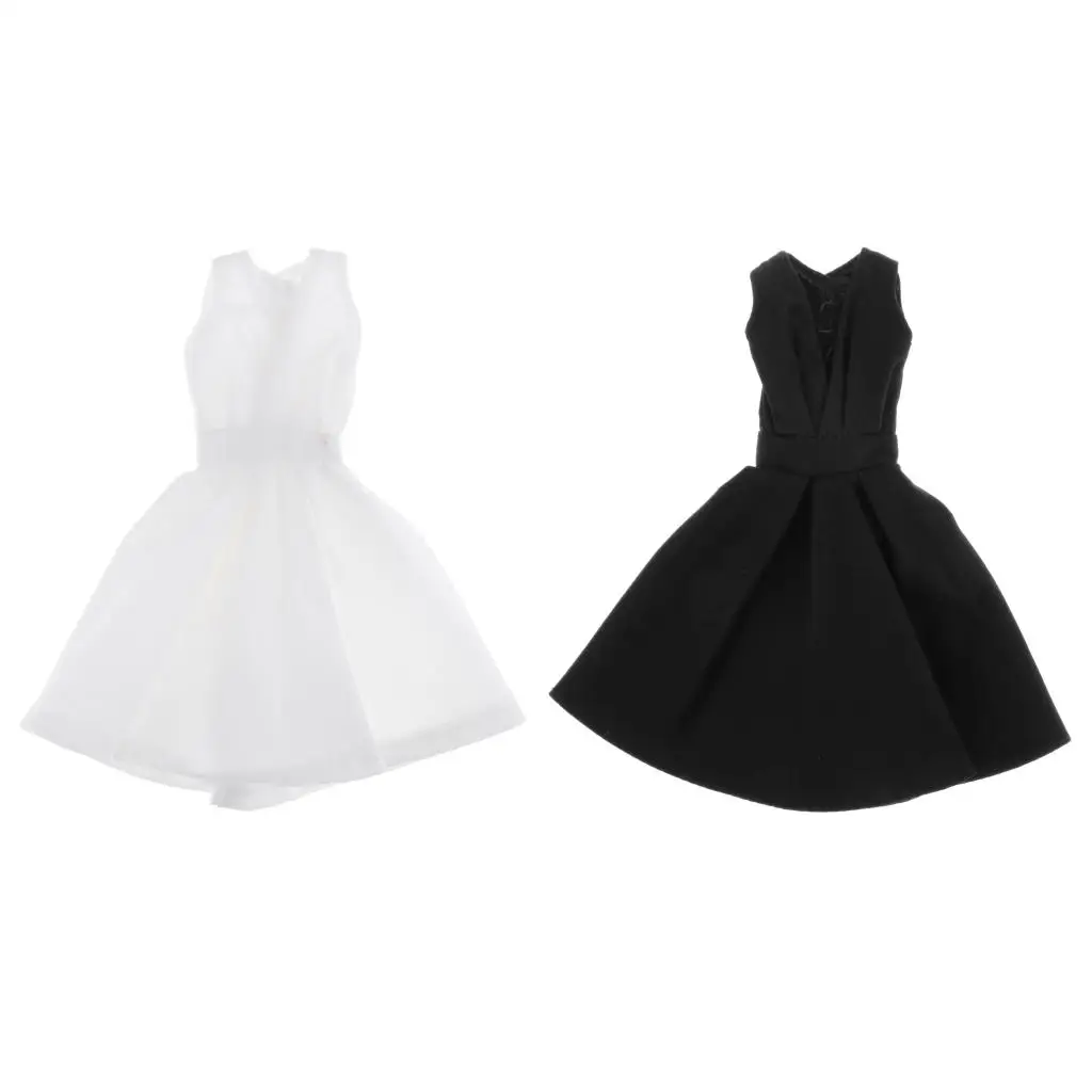 

1:6 Female Figure Dress Skirts Elegant Suits Fits for HT 12" Doll Clothing