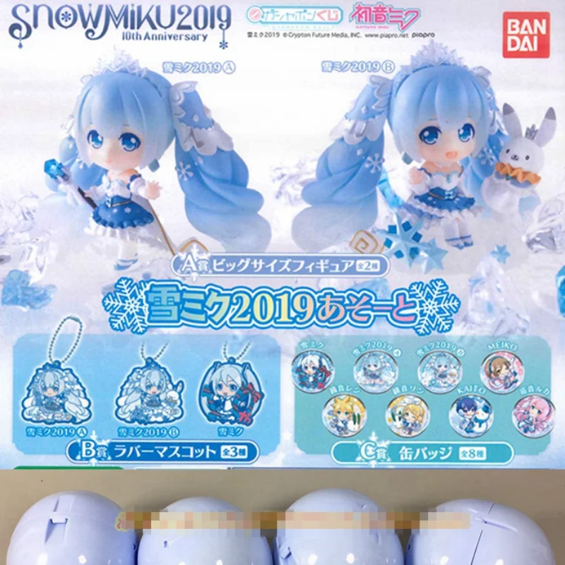 Оригинальная подвеска Bandai Gashapon Hatsune Miku резиновая аниме игрушка - купить по