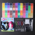 72 цвета, 2,6 мм, набор бусин Hama, 3D пазлы, игрушки, бусины Perler для детей, аксессуары для инструментов, инструменты, подвесные панели