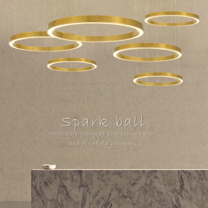 Светодиодная люстра в скандинавском стиле роскошный подвесной светильник для