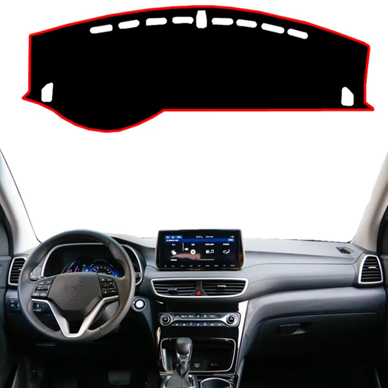 Для hyundai Tucson приборной панели автомобиля Обложка коврик панель dashmat тире козырек от солнца Инструмент Защитная ковер автомобиля Средства для укладки волос