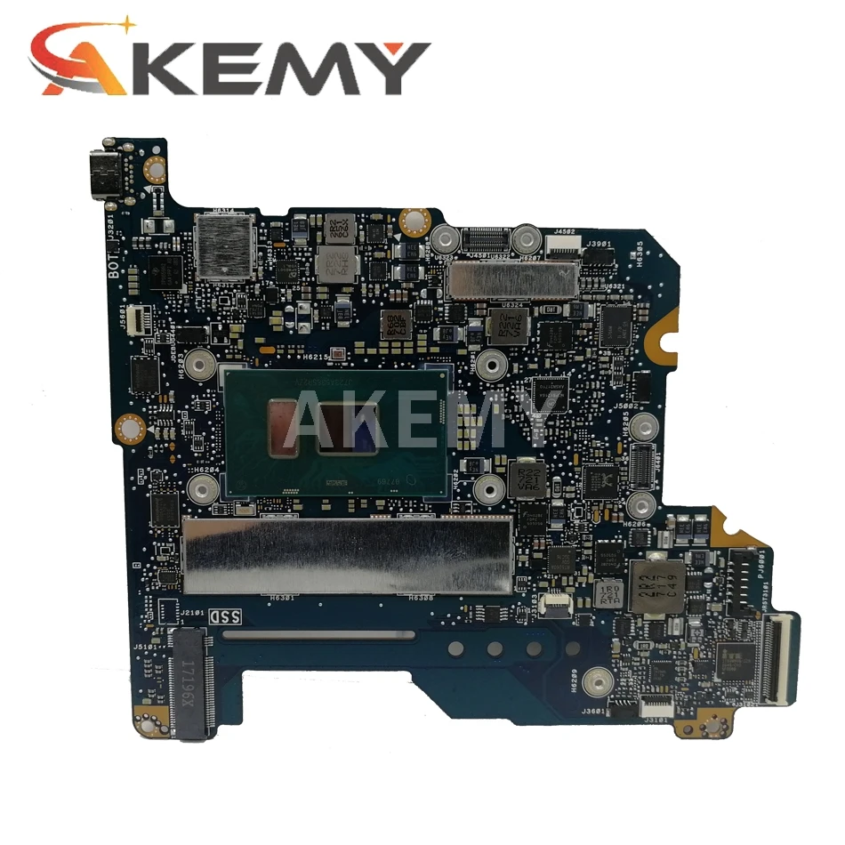 Online Akemy UX390UAK Motherboard Für ASUS UX390U UX390UA UX390UAK Laotop Mainboard Mit I7-7500 CPU 8G RAM
