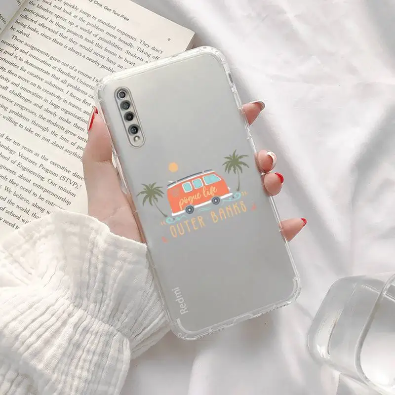 

Outer Banks - Livin' The Pogue Life Phone Case Transparent for xiaomi Redmi note cc K 30 10 20 8 9 8 S E T X PRO