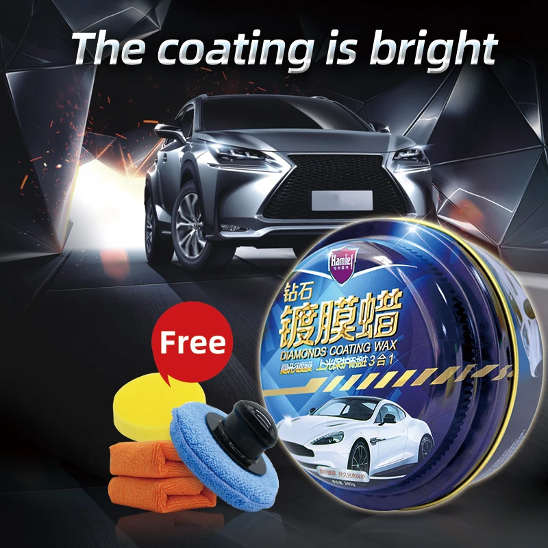 Набор для ухода за автомобилем восковое Кристальное покрытие алмазное твердый