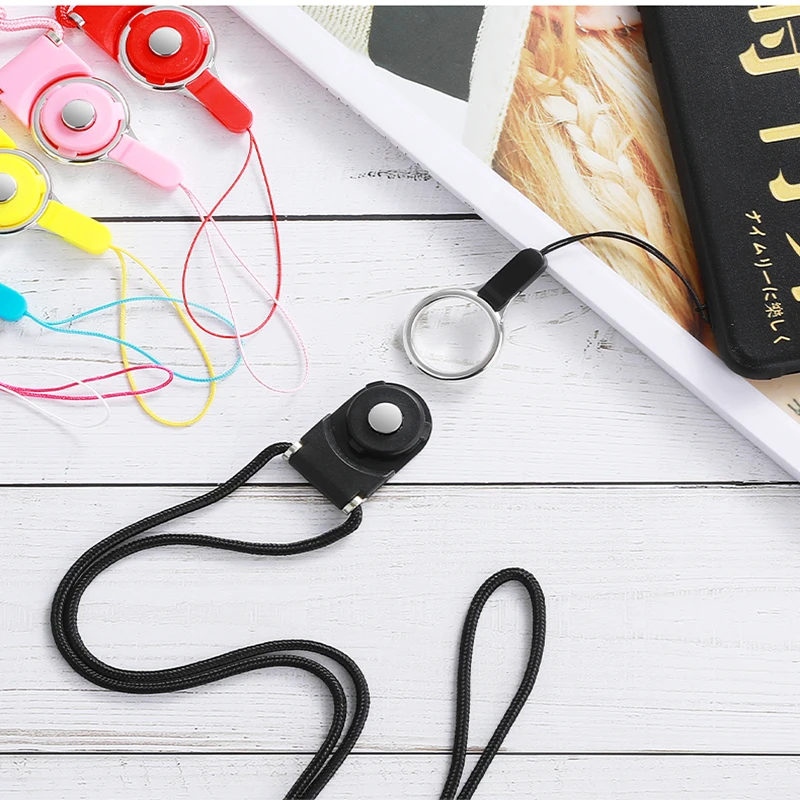 6 Colors Portable Mobile Phone Straps Rope for Samsung Galaxy S6 S7 Edge Plus iphone Lanyard Neck Strap Decoration | Мобильные