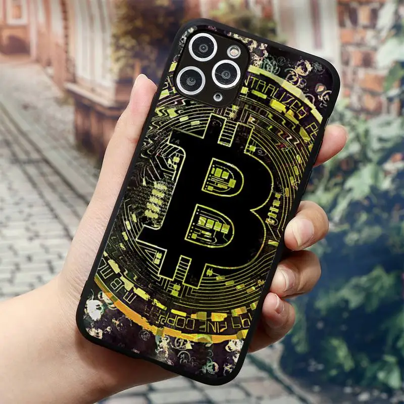 

I Love Accept Bitcoin Phone Case for iPhone 11 12 mini pro XS MAX 8 7 6 6S Plus X 5S SE 2020 XR