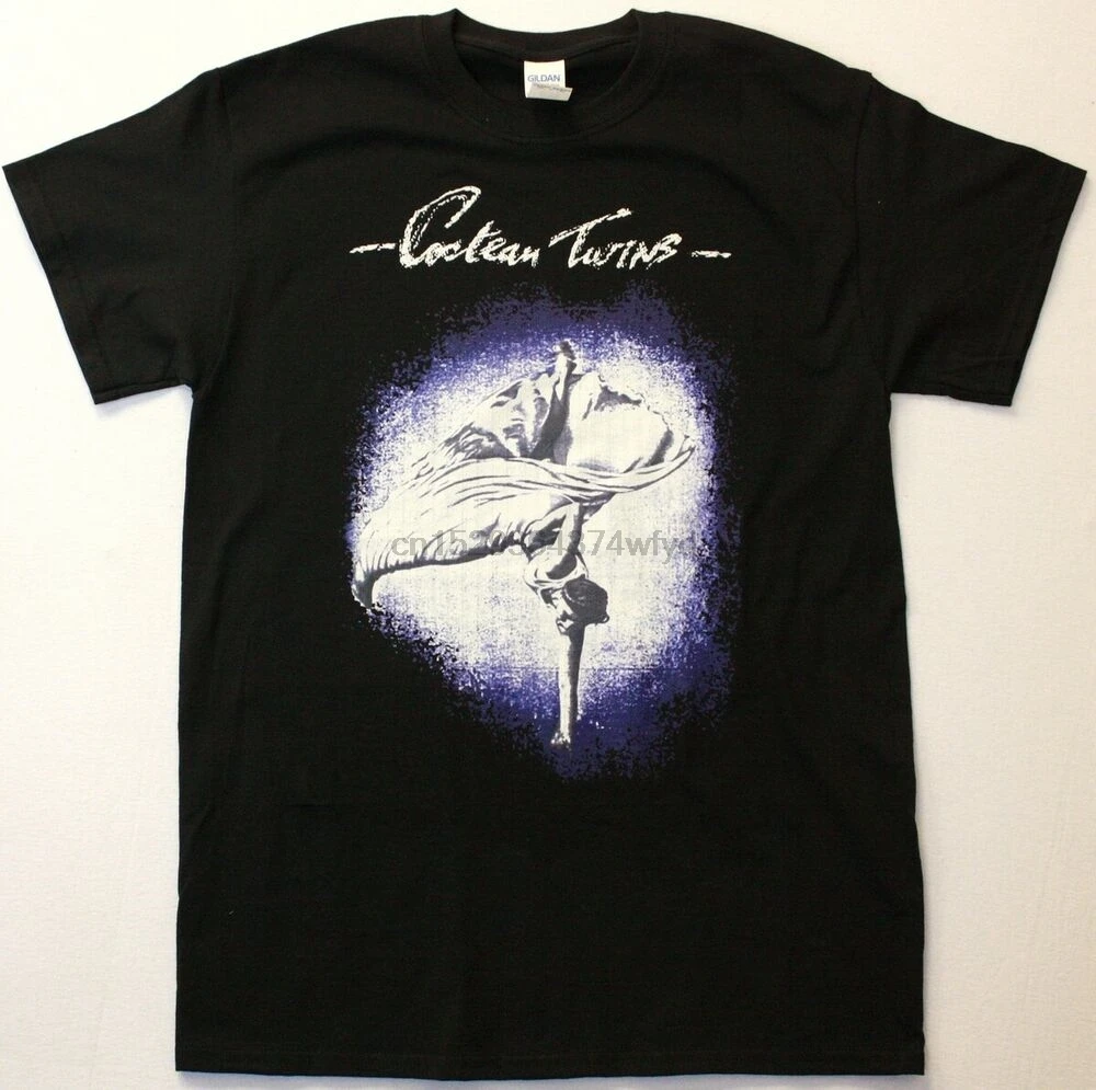 

COCTEAU TWINS LULLABIES BLACK T SHIRT NEW WAVE THIS MORTAL COIL SLOWDRIVE