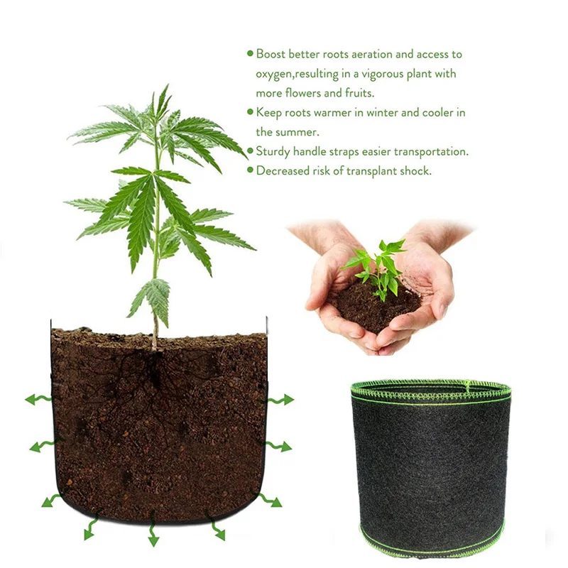 Сумка для выращивания растений 3 галлона | Дом и сад