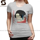 Женская футболка из 100 хлопка, с круглым вырезом и коротким рукавом