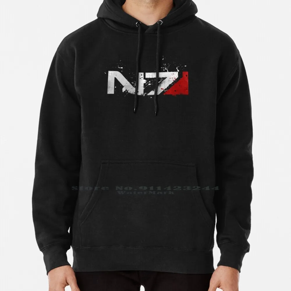 

Mass Effect Distressed N7 Hoodie Sweater 6xl Cotton Mass Effect Renegade Me2 Me3 Mass Effect 2 Mass Effect 3 Shepard Commander