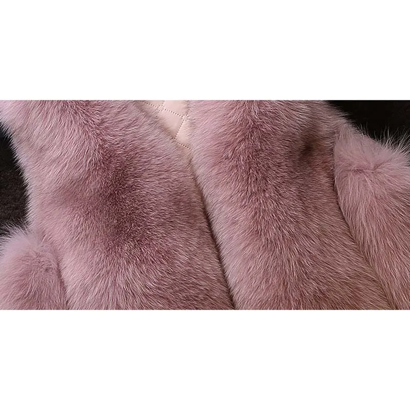 Меховой жилет для малышей новинка зимний детский девочек комбинезоны плотный