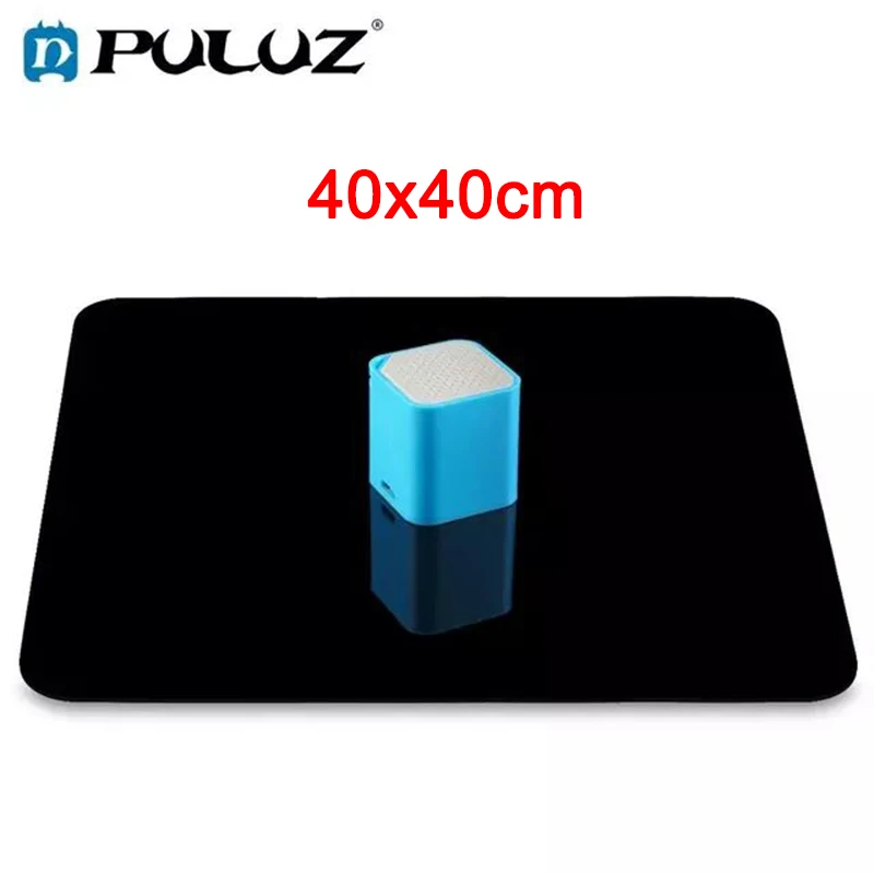 

PULUZ 40x40cm Reflective White & Black Acrylic Reflection Background Display Boards for Product Table Top Photography Shooting