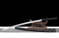 Hand-Forged Samurai Katana Style Ninja Sword falchion Manganese steel Blade knife-edge