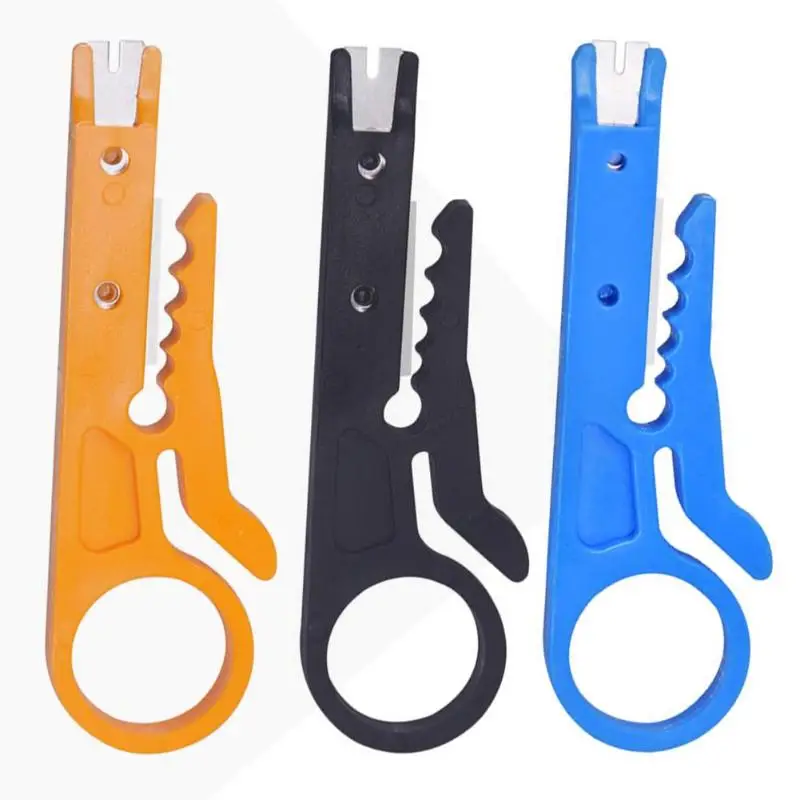 Portable Wire Stripper Knife Crimper Pliers Crimping Tool Cable Stripping Cutter Multi Tools Cut Line Pocket Supplies | Инструменты