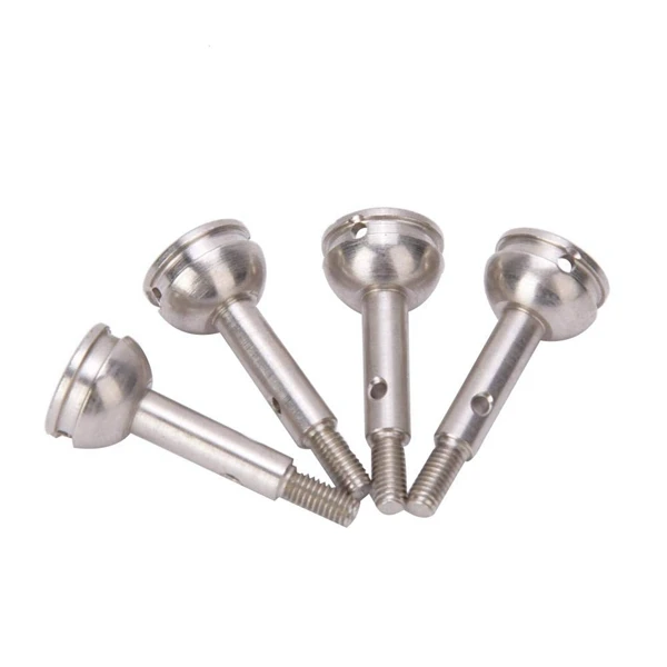 4 шт стальные передние/Задние колесные оси запасные аксессуары подходят для WLtoys