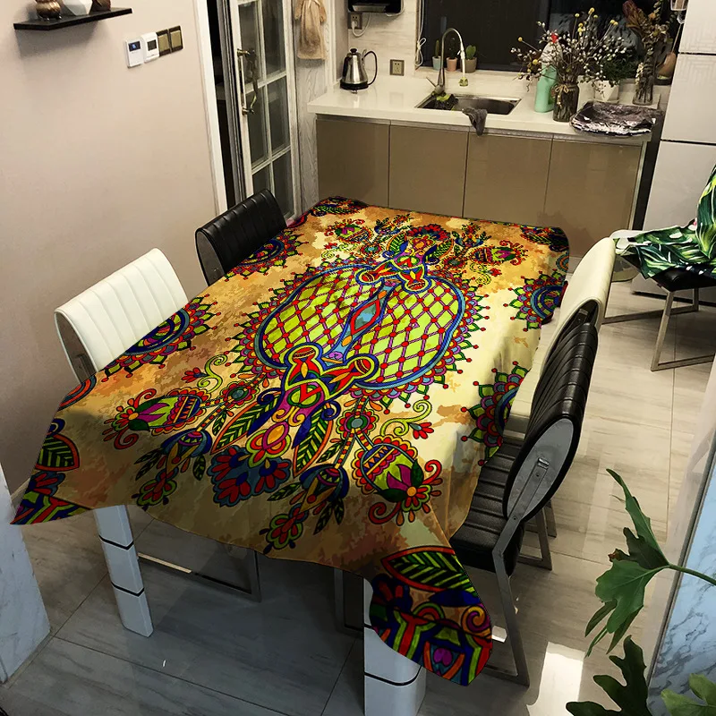 Бирманский стиль скатерти микроволновая печь пылезащитный коврик покрытие