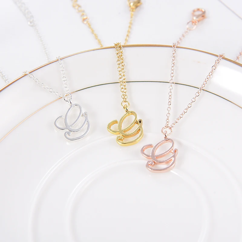 

New Fashion G Letter Charm Bracelet Gift for Lovers Monogram G Name Letter Charm Bracelet Jewelry Accessory